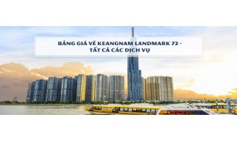 Bảng giá vé Keangnam Landmark 72 - Tất cả các dịch vụ