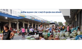 Điểm danh các chợ ở quận Ba Đình