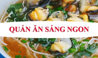 Top 6 quán ăn sáng ngon gần Capital Place và Lotte Center