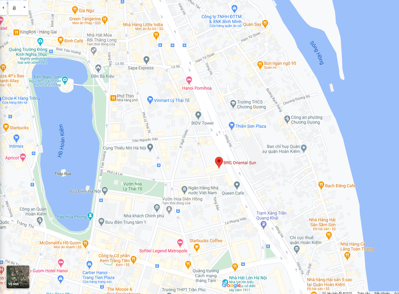 Cho thuê văn phòng Brg